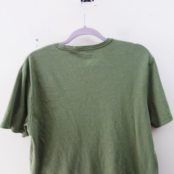 Banana Republic Men's Luxe Touch Performance Tee 100% Cotton Green (XL) NWOT! - Picture 8 of 10